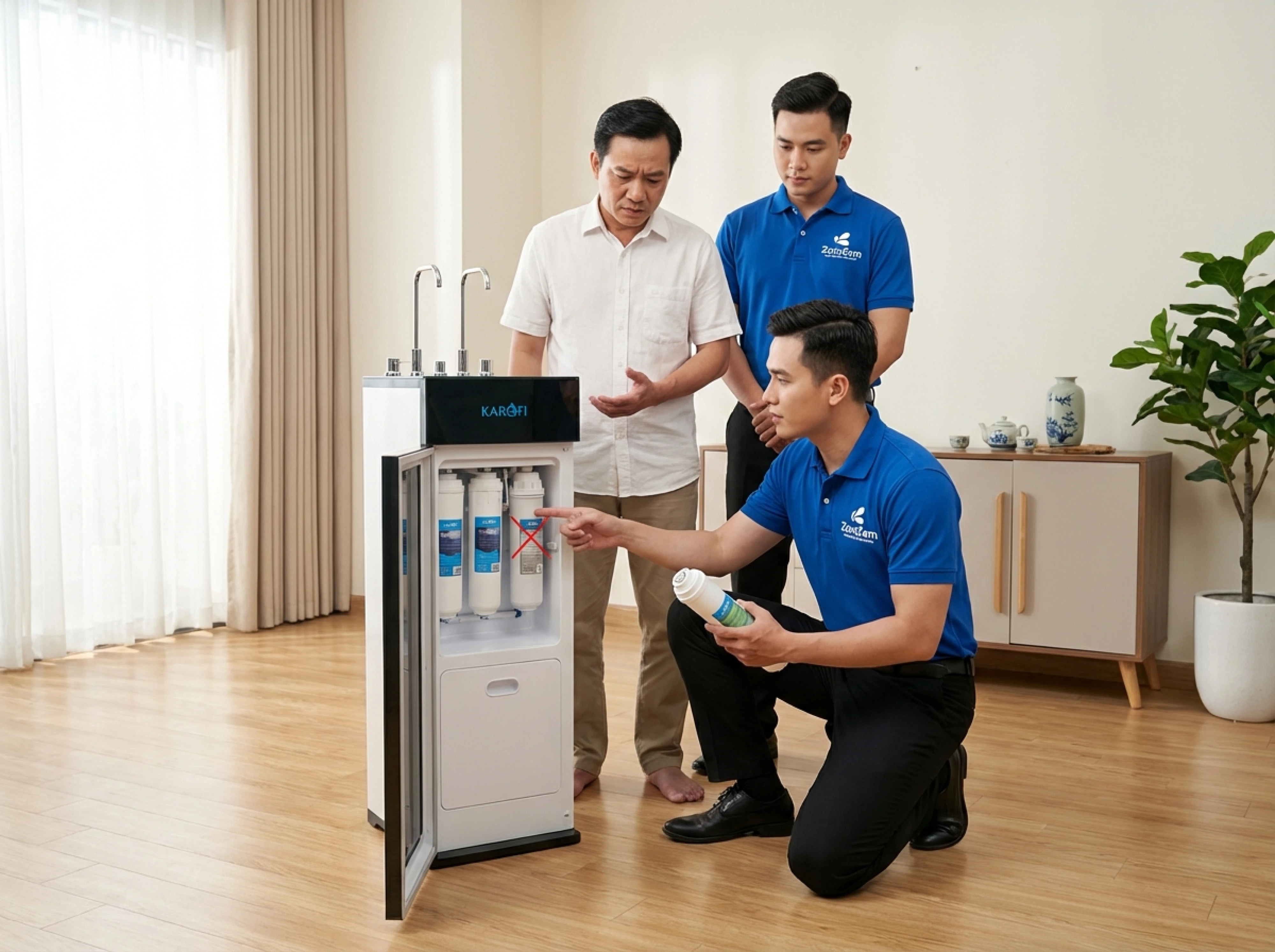 Hiệu Ứng Domino Khi Thay Lõi Lọc Sai Thứ Tự: Hiểm Họa Tiềm Ẩn