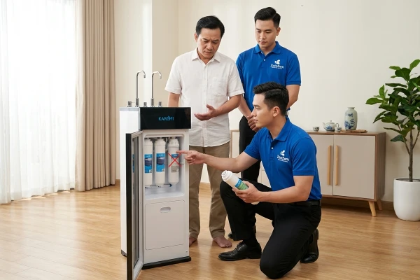 Hiệu Ứng Domino Khi Thay Lõi Lọc Sai Thứ Tự: Hiểm Họa Tiềm Ẩn