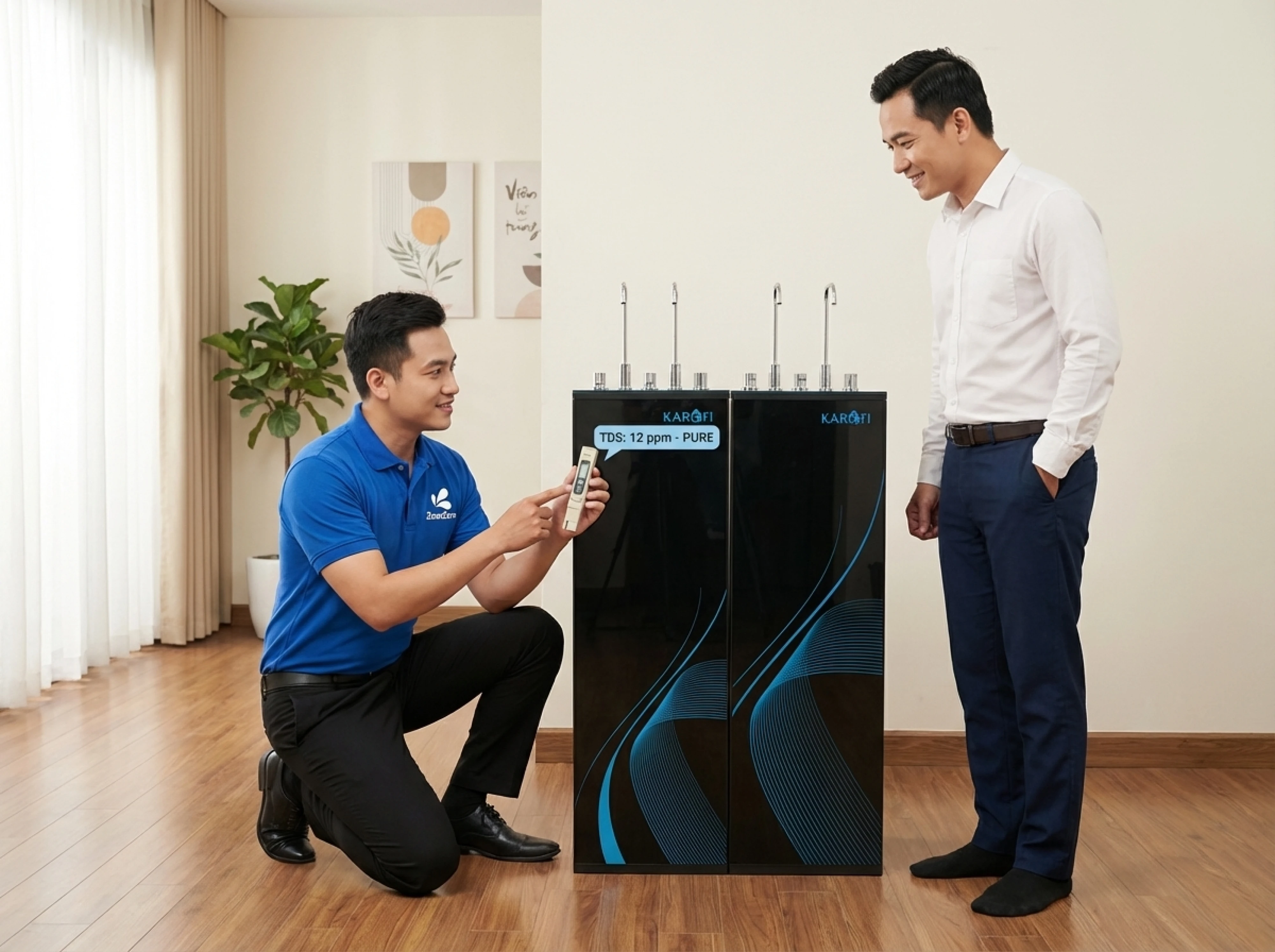 Vì Sao ZOMZEM Luôn Đo Nước Tận Mắt Tại Nhà? Câu Chuyện Về Sự Minh Bạch