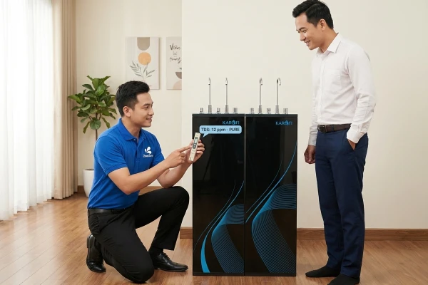 Vì Sao ZOMZEM Luôn Đo Nước Tận Mắt Tại Nhà? Câu Chuyện Về Sự Minh Bạch