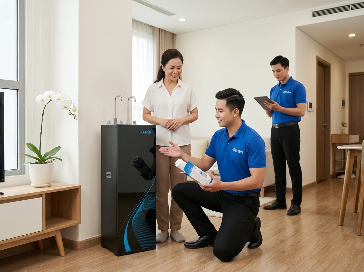 Phía Sau Cánh Cửa Chung Cư: Hành Trình Nước Tinh Khiết Cùng ZOMZEM