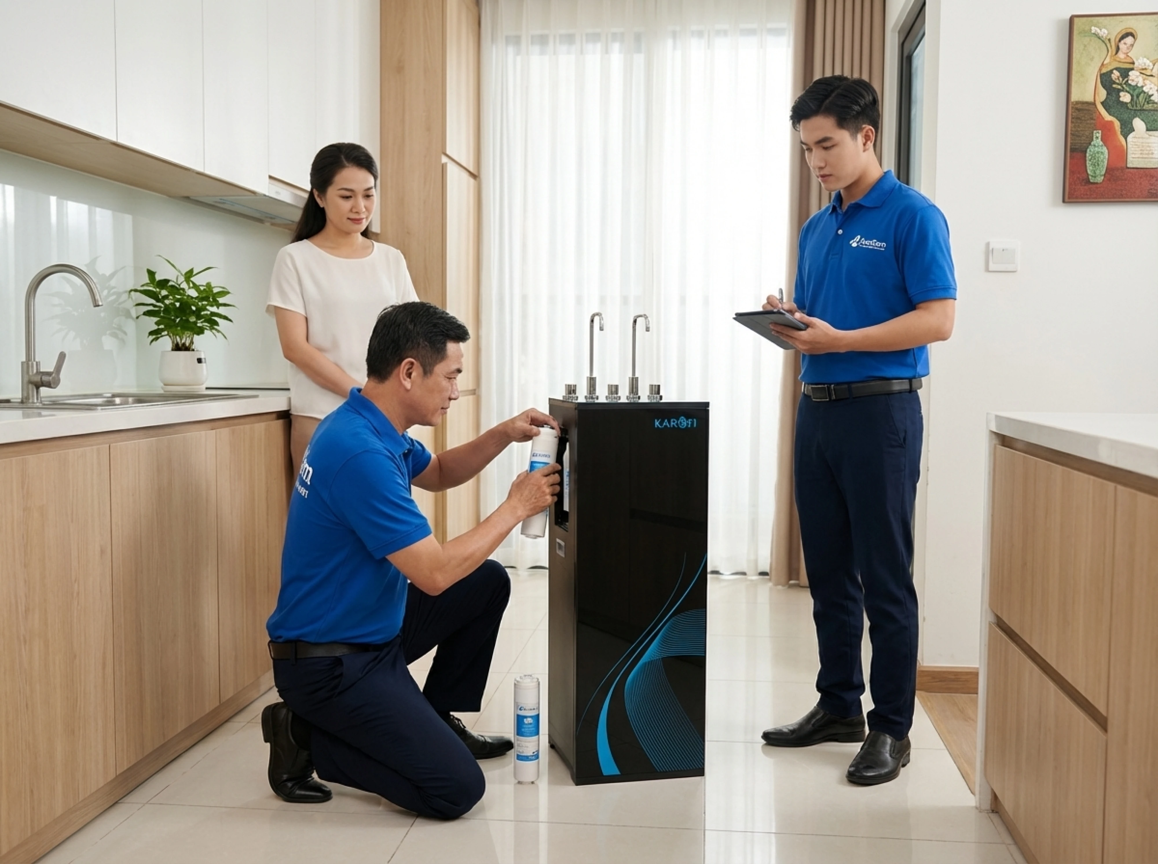 Phía Sau Từng Giọt Nước Tinh Khiết: Chuyện Nghề Kỹ Thuật Viên Chuẩn 5S Tại ZOMZEM