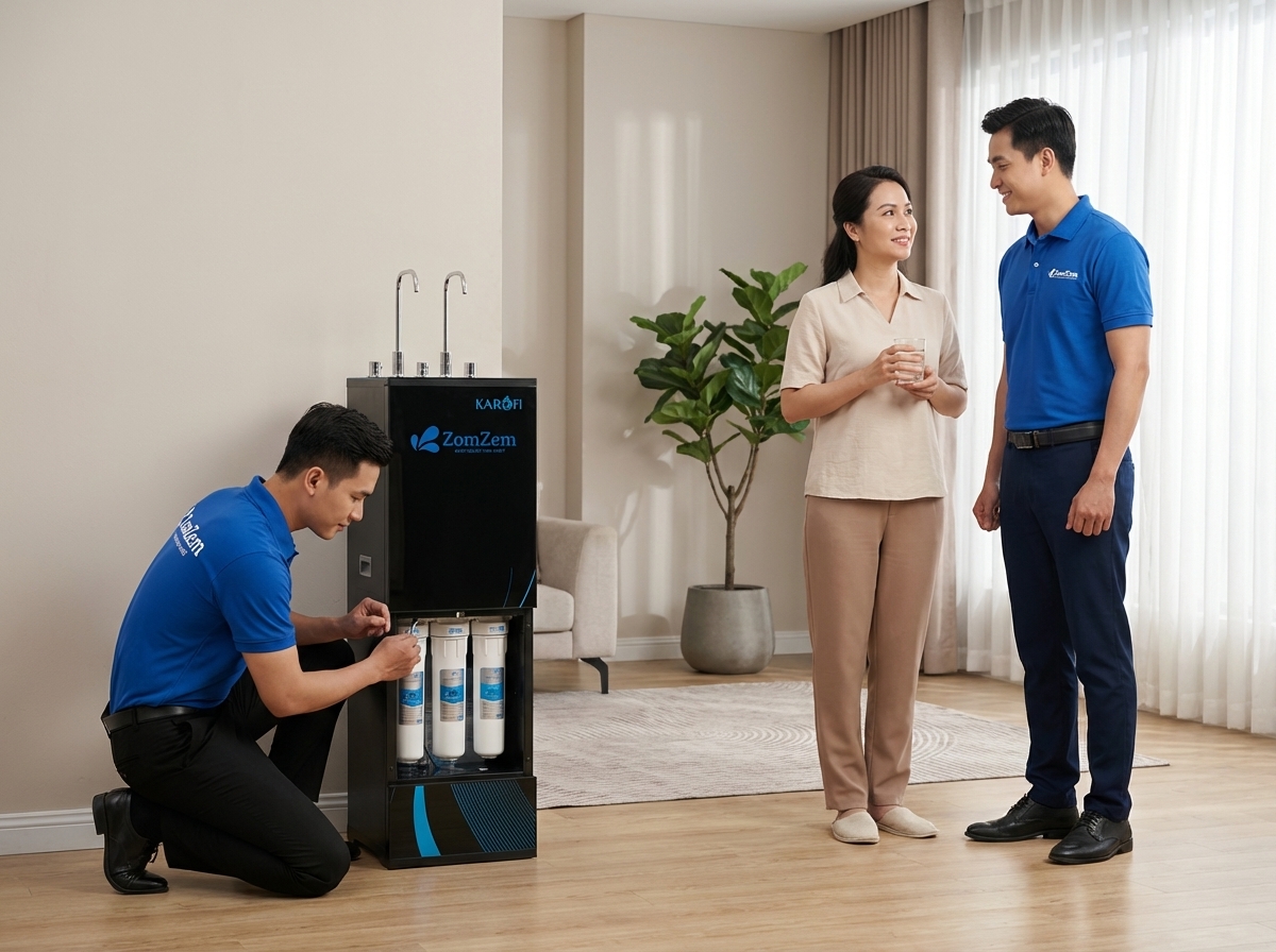 Hành Trình 5S Tháng 3: ZOMZEM Mang Nước Sạch Tin Cậy Đến Mọi Nhà