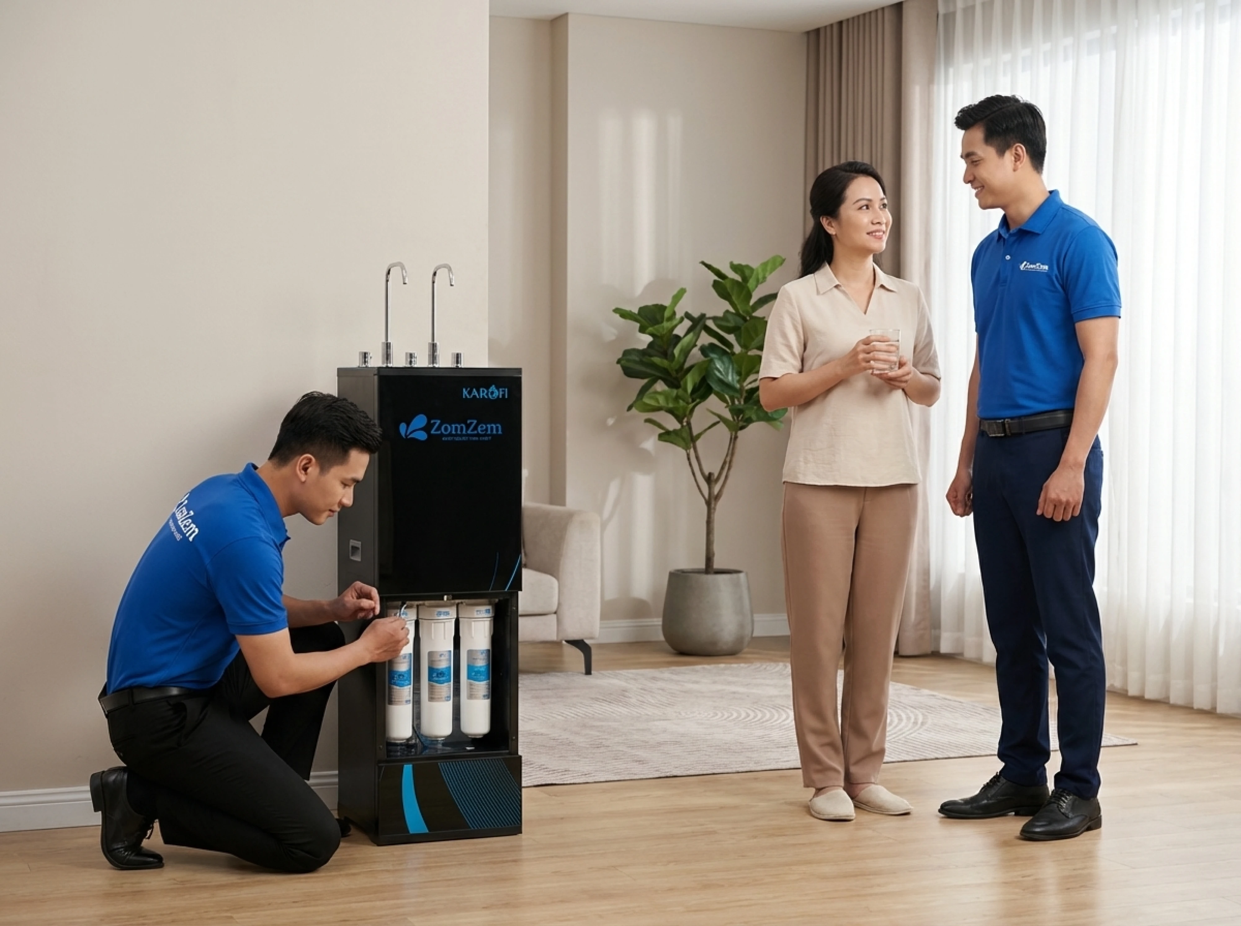 Hành Trình 5S Tháng 3: ZOMZEM Mang Nước Sạch Tin Cậy Đến Mọi Nhà