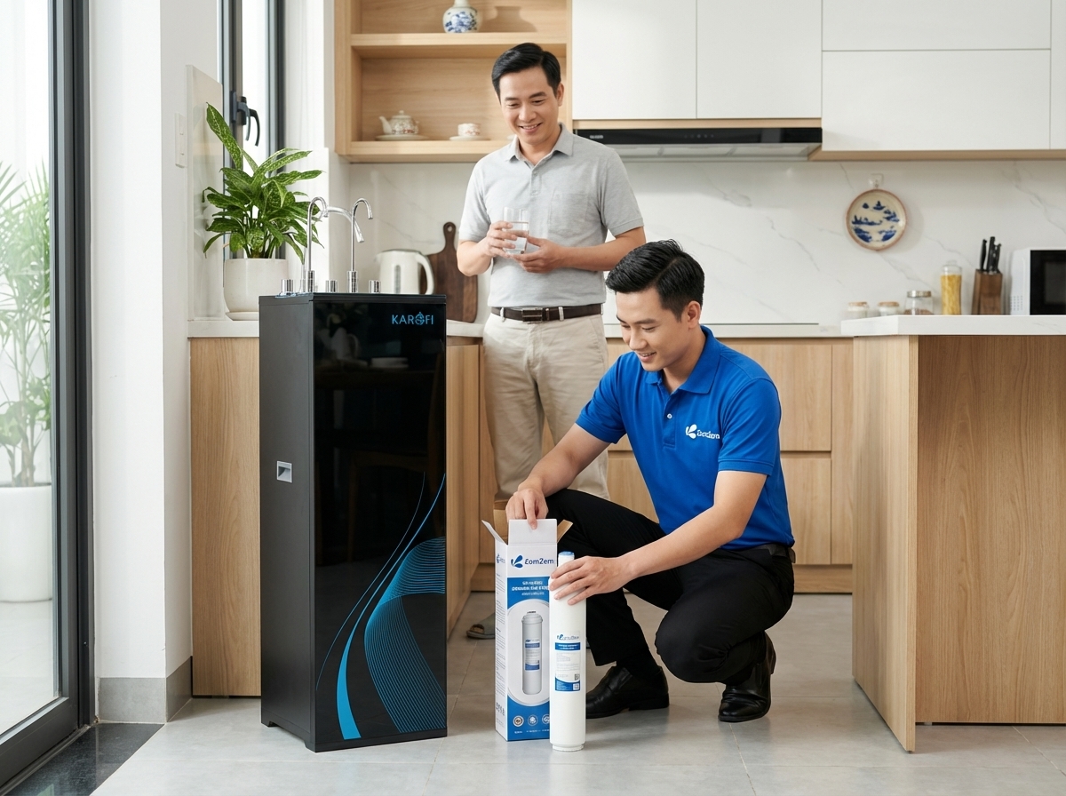 Quy Trình 5S Độc Quyền: Bí Quyết Nước Sạch Tinh Khiết Tại Nhà