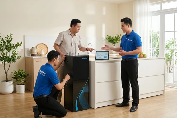 Vị Trí Đặt Máy Lọc Nước: Hướng Dẫn Toàn Diện Để Máy Bền, Nước Sạch