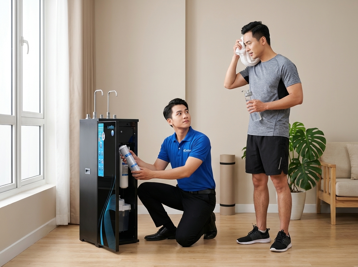 Nước Tinh Khiết Chuẩn Khoáng: Bí Quyết Tối Ưu Hiệu Suất Tập Luyện