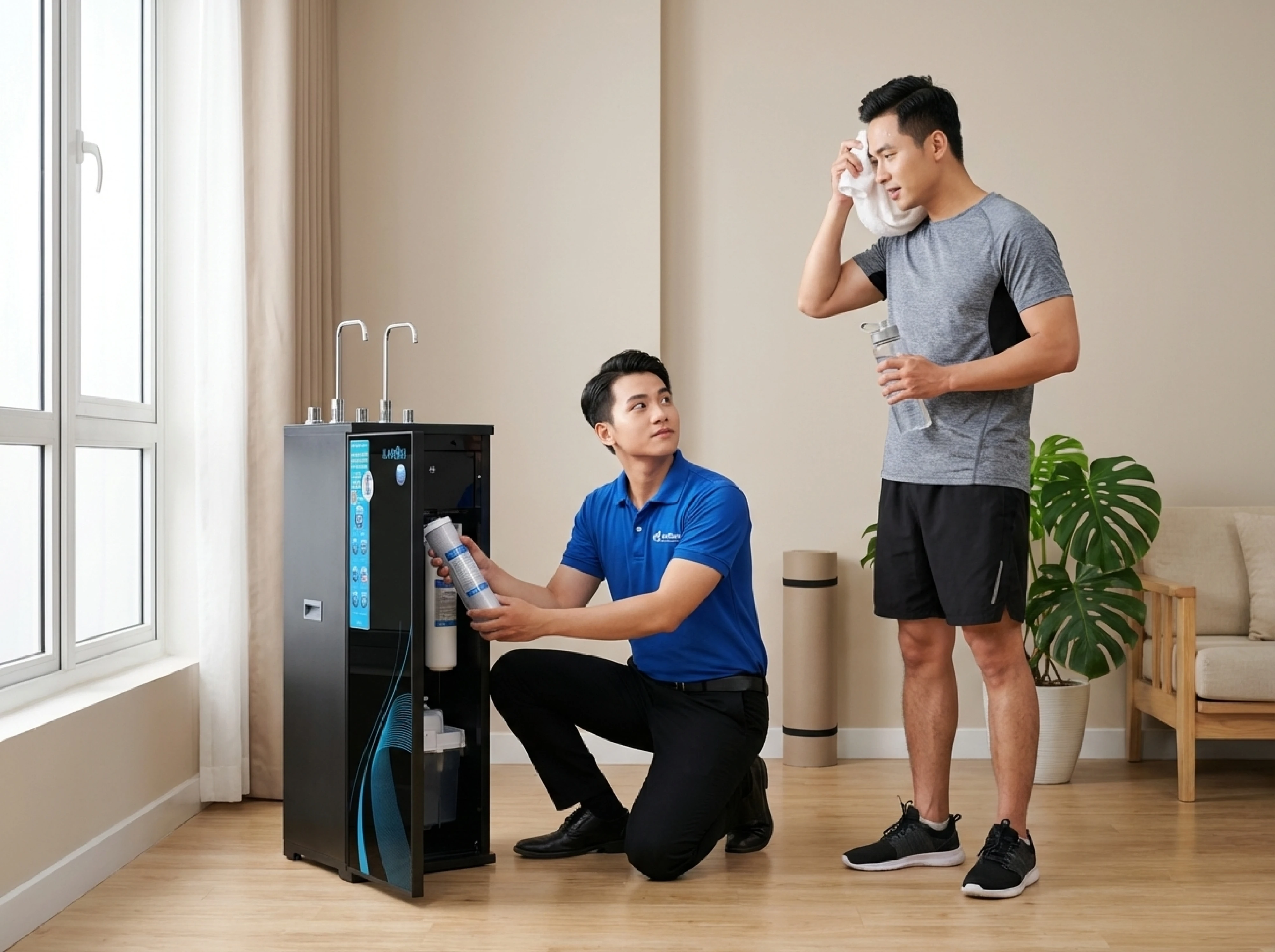 Nước Tinh Khiết Chuẩn Khoáng: Bí Quyết Tối Ưu Hiệu Suất Tập Luyện