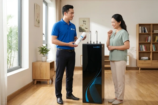 Hành Trình Từ Trái Tim: Một Ngày Cùng Kỹ Thuật Viên ZOMZEM Mang Nước Sạch Đến Mọi Nhà