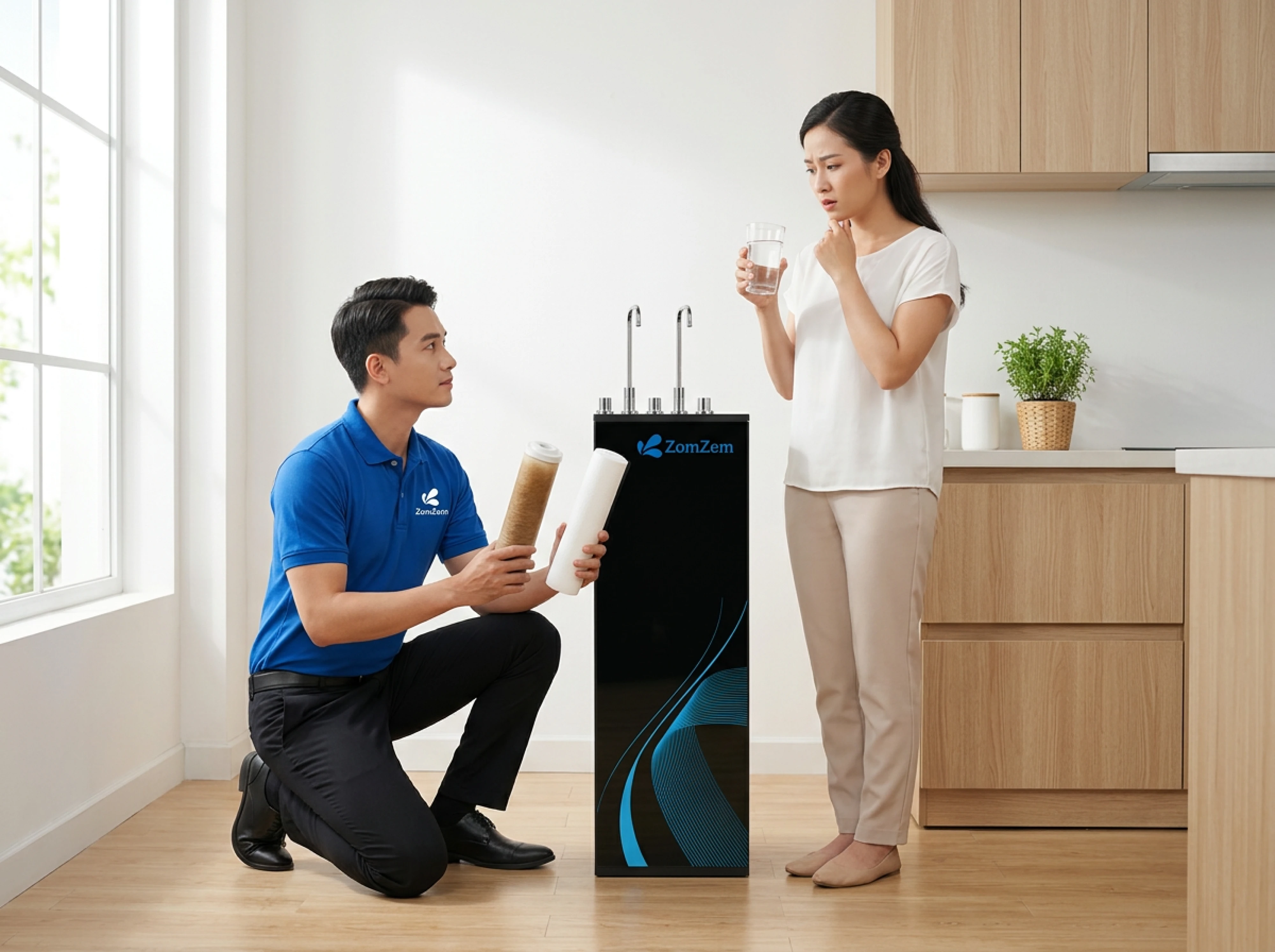 Nước Máy Việt Nam: An Toàn Hay Ẩn Họa? Giải Pháp Nước Tinh Khiết 5S Từ ZOMZEM