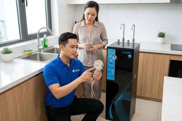 Nước Cứng: Kẻ Thù Thầm Lặng – ZOMZEM Giải Mã & Bảo Vệ Gia Đình Bạn!