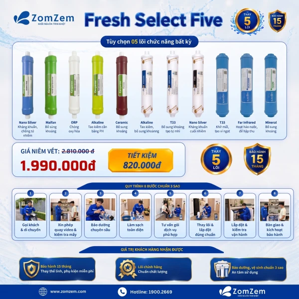 GÓI FRESH SELECT FIVE