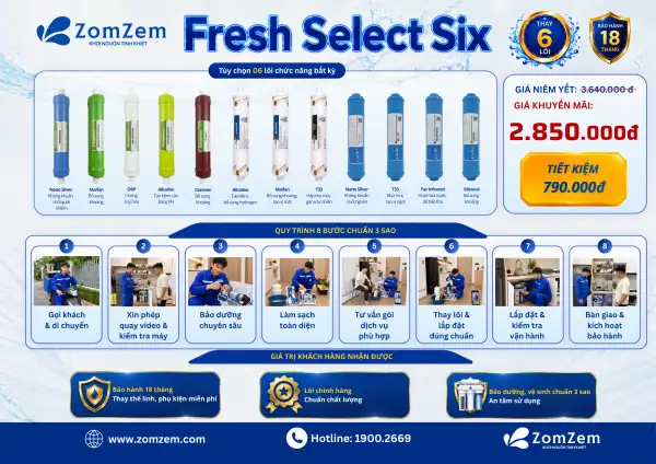 GÓI FRESH SELECT SIX